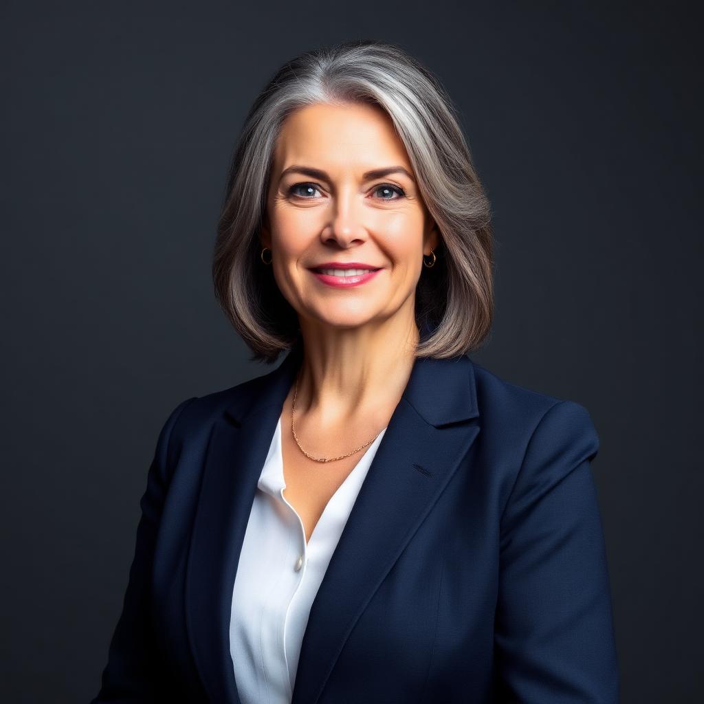Portrait of Eleanor Whitmore, Founding Partner (fictional)