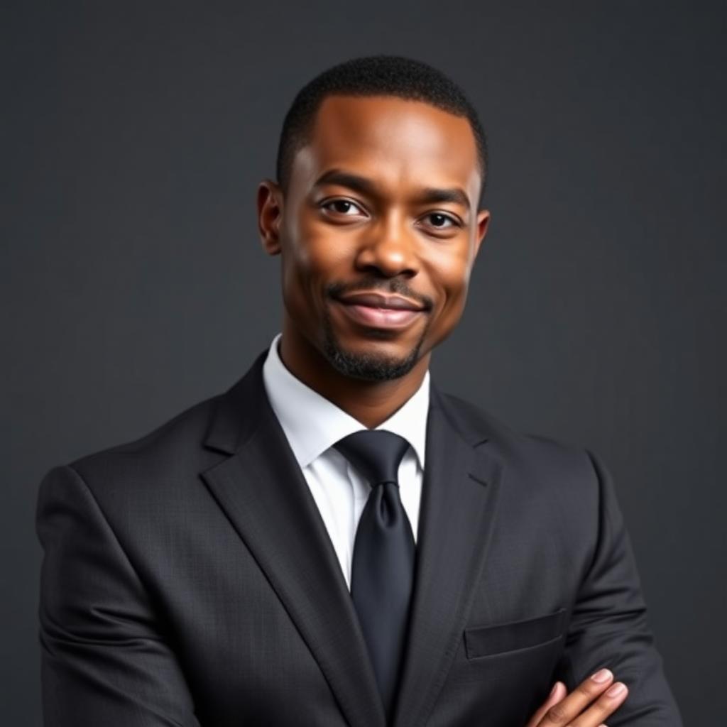 Portrait of Marcus Black, Founding Partner & Head of Disputes (fictional)